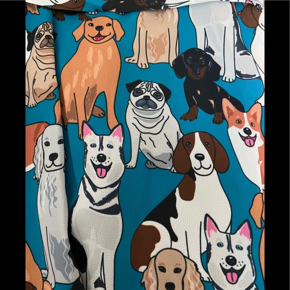 Dog Print Dress - Picture 2 of 6